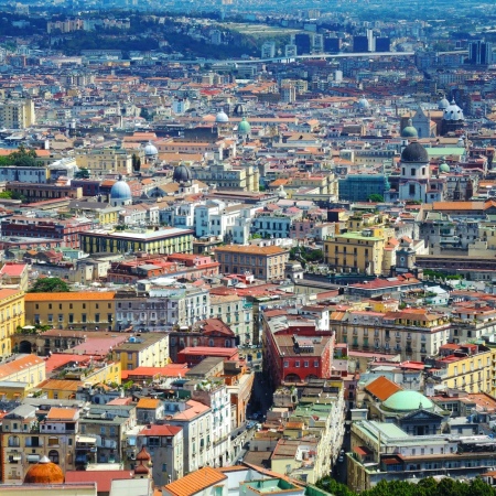 panorama of Naples